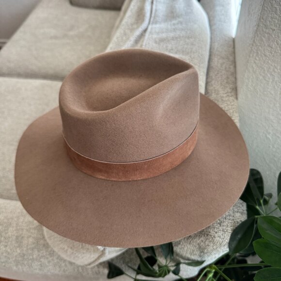 GIGI PIP Miller Fedora Hat Brown X-Small 55 cm